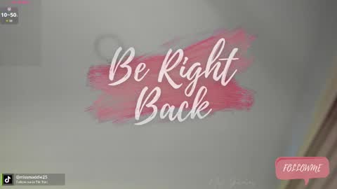 Snapshot of missvancouver_ chatting on 1, 10, 2025 Mafe Jimenez online show from 1, 10, 2025