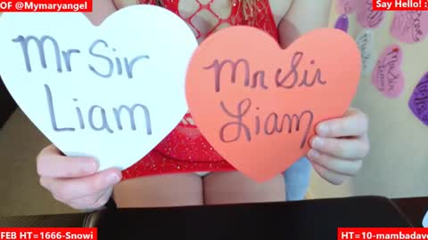 mymaryangel online show from 13, 2, 2025