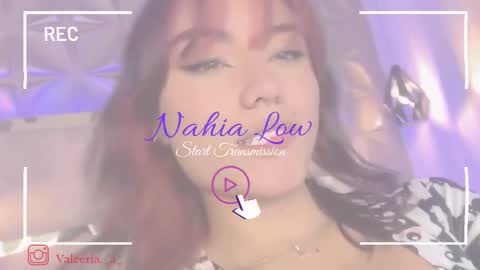 Snapshot of nahia_low chatting on 27, 2, 2025  Valeria  online show from 27, 2, 2025