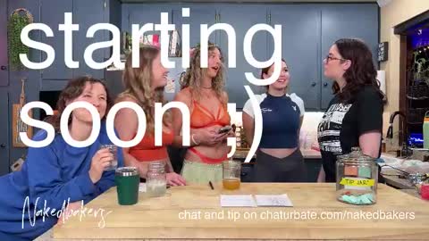 Snapshot of nakedbakers chatting on 15, 10, 2025 Naked Bakers online show from 15, 10, 2025