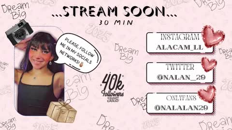 Onlyf4s nalalan29 online show from 18, 1, 2025