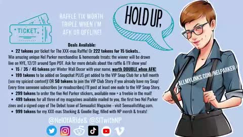 Nel Parker online show from 12, 1, 2025