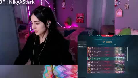 Snapshot of nikyastark chatting on 9, 6, 2026 Niky A Stark online show from 9, 6, 2026