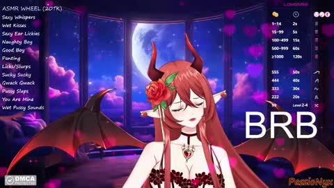 Succubus Nyx online show from 5, 12, 2024