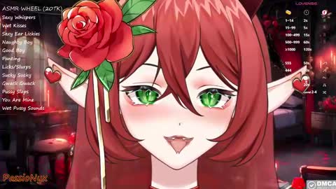 Succubus Nyx online show from 20, 1, 2025