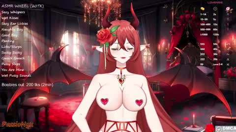 Succubus Nyx online show from 29, 1, 2025