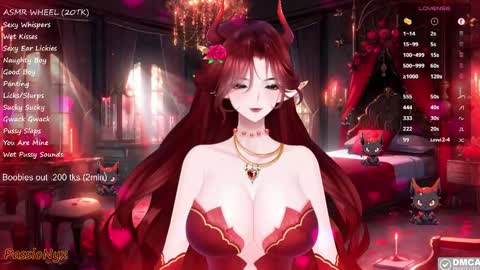 Succubus Nyx online show from 21, 2, 2025