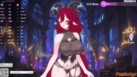Succubus Nyx online show from 17, 2, 2026