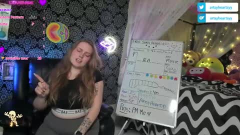 ArtsyHeartsyy online show from 13, 12, 2024