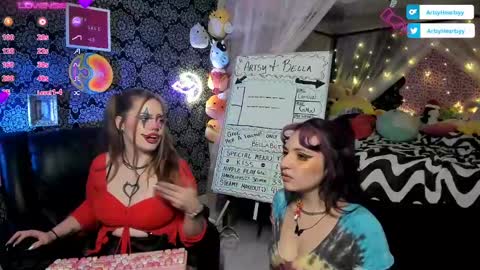 ArtsyHeartsyy online show from 11, 1, 2025