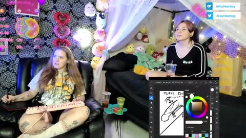 ArtsyHeartsyy online show from 30, 1, 2025