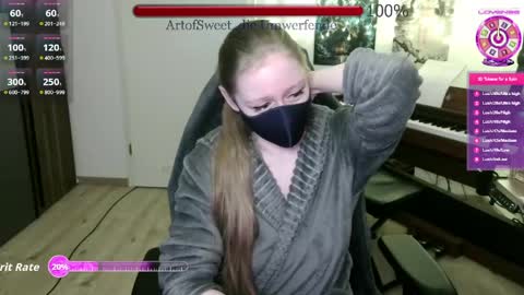 realartofslut online show from 24, 4, 2026