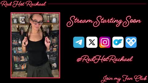 Red Hot Rachael online show from 19, 2, 2025