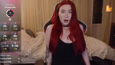 Snapshot of redhaired_kitty chatting on 5, 12, 2024 Lina online show from 5, 12, 2024