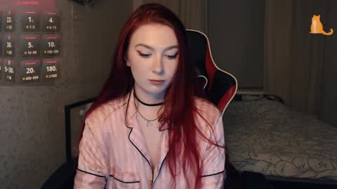 Snapshot of redhaired_kitty chatting on 31, 1, 2025 Lina online show from 31, 1, 2025