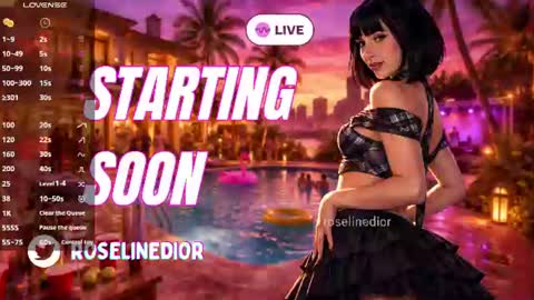 Lyla OF roselinedior online show from 11, 6, 2026