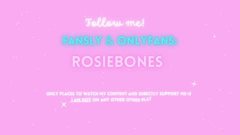 Snapshot of rosiebones chatting on 5, 12, 2024 Rosie Bones online show from 5, 12, 2024