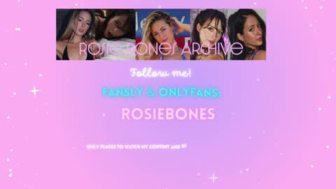Snapshot of rosiebones chatting on 4, 1, 2025 Rosie Bones online show from 4, 1, 2025