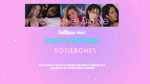 Snapshot of rosiebones chatting on 6, 1, 2025 Rosie Bones online show from 6, 1, 2025