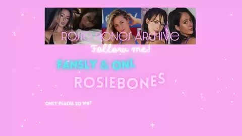 Snapshot of rosiebones chatting on 22, 2, 2025 Rosie Bones online show from 22, 2, 2025