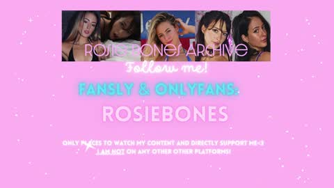 Snapshot of rosiebones chatting on 7, 3, 2025 Rosie Bones online show from 7, 3, 2025