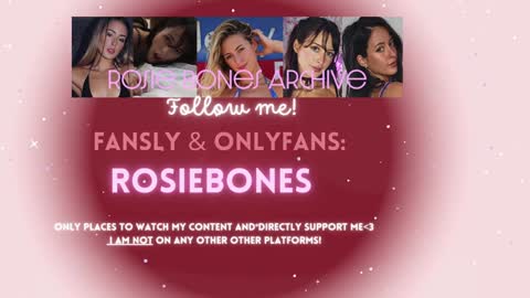 Snapshot of rosiebones chatting on 6, 10, 2025 Rosie Bones online show from 6, 10, 2025