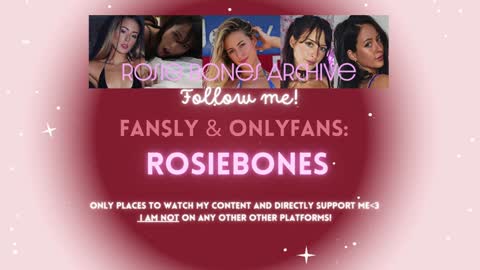 Snapshot of rosiebones chatting on 7, 10, 2025 Rosie Bones online show from 7, 10, 2025