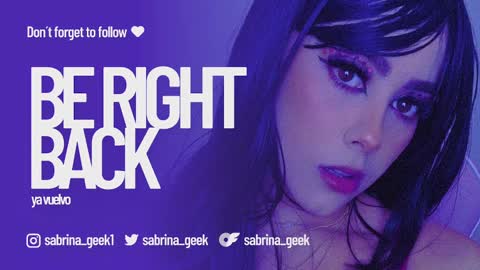 Snapshot of sabrina_geek chatting on 12, 1, 2025 sabrina_geek online show from 12, 1, 2025
