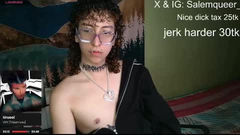 Snapshot of salemqueer_ chatting on 30, 11, 2025 Sam online show from 30, 11, 2025