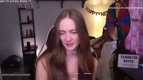 The Real Samantha Hayes haha  online show from 17, 1, 2025