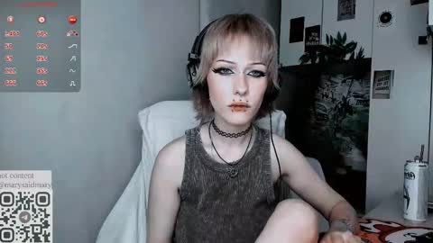 pronoun she. name Mary. age 21. online show from 24, 9, 2025
