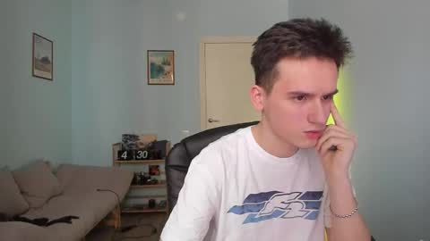 Snapshot of scooby_r chatting on 2, 3, 2025 Thomas brunette and Alex blond online show from 2, 3, 2025