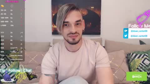 Dean Carter online show from 21, 10, 2025