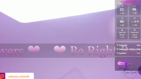 Snapshot of selenne_schmitt chatting on 10, 3, 2025 Selenne online show from 10, 3, 2025