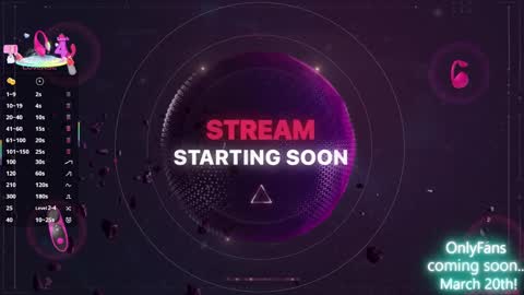 SeraLeeXXX online show from 12, 3, 2025