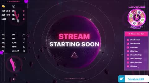 SeraLeeXXX online show from 27, 2, 2026