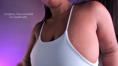 Snapshot of sexicanela99 chatting on 13, 1, 2025 ... Camila ... online show from 13, 1, 2025
