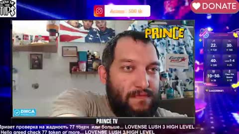 BISEXPRINCE777 online show from 5, 7, 2026