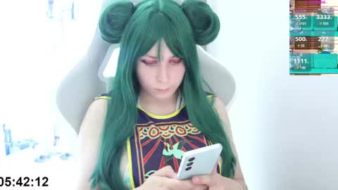 Snapshot of shirayuki_hime chatting on 5, 6, 2026 Im Lilu Rosenblum Guys I have ----Ill be glad to see you there online show from 5, 6, 2026