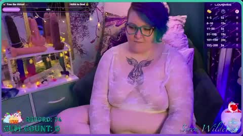 Snapshot of sirenwilde chatting on 29, 5, 2026 Siren Wilde online show from 29, 5, 2026