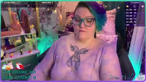 Snapshot of sirenwilde chatting on 23, 6, 2026 Siren Wilde online show from 23, 6, 2026