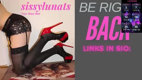 Snapshot of sissylunats chatting on 5, 4, 2026 SissyLunaTS online show from 5, 4, 2026