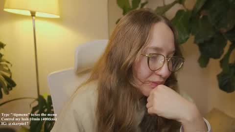 Snapshot of skarpio17 chatting on 7, 1, 2026 Im Scarlett ONLINE 5pm-10pm NYC time online show from 7, 1, 2026