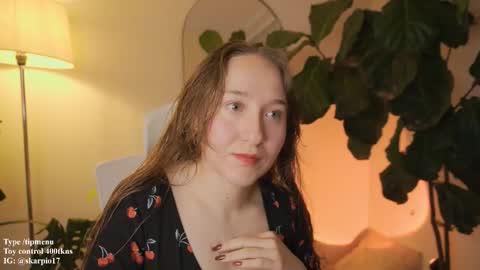 Snapshot of skarpio17 chatting on 5, 2, 2026 Im Scarlett ONLINE 5pm-10pm NYC time online show from 5, 2, 2026