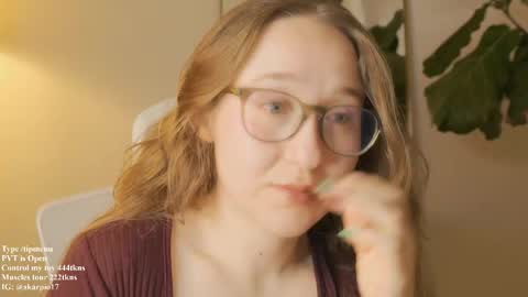 Snapshot of skarpio17 chatting on 31, 5, 2026 Im Scarlett ONLINE 5pm-10pm NYC time online show from 31, 5, 2026