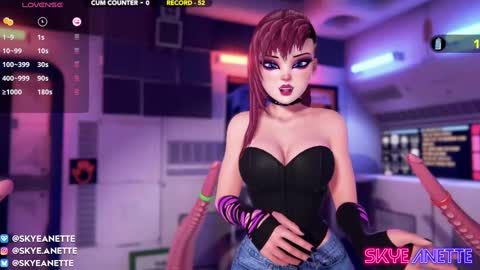 SkyeAnette online show from 7, 2, 2025