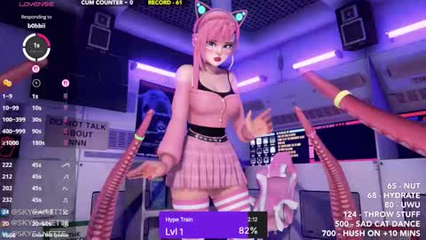 SkyeAnette online show from 23, 11, 2025