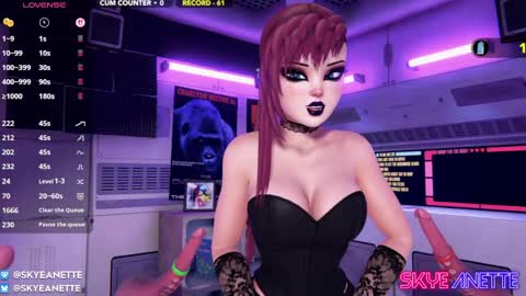 SkyeAnette online show from 24, 4, 2026