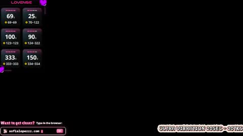 Snapshot of sofialopezzzz chatting on 10, 7, 2026 sofialopezzzz online show from 10, 7, 2026