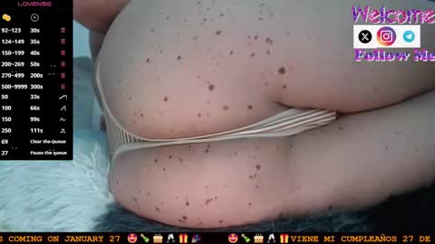 Snapshot of sofiamadisson chatting on 17, 1, 2025 Sofia Madisson online show from 17, 1, 2025